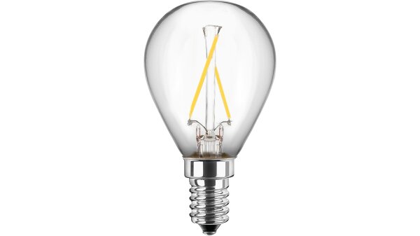 SPAHN LED-Lampe "Retro" Tropfenform, kla 4 W, 470 lm, Fassung E14