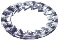 DRESSELHAUS Fächerscheibe Form J, DIN 6798, galv.  6 mm