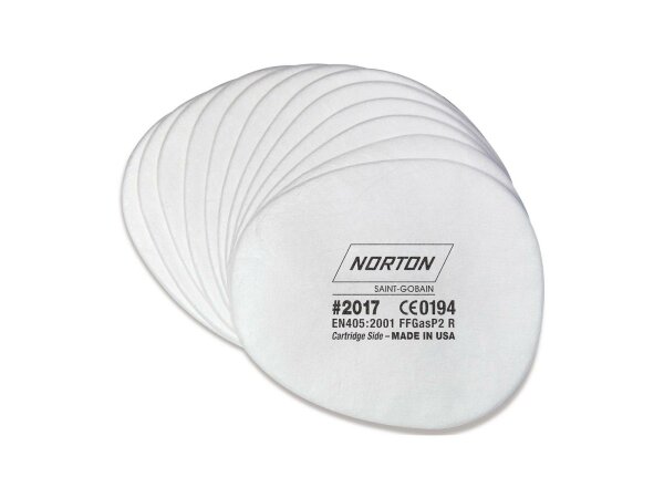 NORTON Ersatzpad, Partikelfilter für Halbmasken, für Atemsch