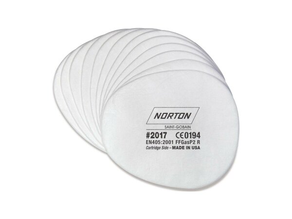 NORTON Ersatzpad Partikelfilter für Halbmasken für Atemschutz