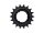 SHIMANO Steck-Zahnkranz "Nexus" Passend für 3-/4-/ 18 Zähne, schw
