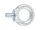 Ringschraube Guss, für Pferdeanhänger M10 x 17 mm, Ø 25 mm