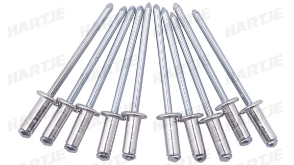 DRESSELHAUS Blindniete Alu/ Stahl, Standard (Flach 4,0 x 10 mm, A