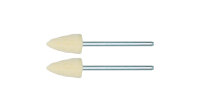PROXXON Polierstift-Set Filz, mit Aufnahmestift, S...