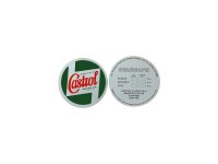 CASTROL Aufkleber &quot;Classic&quot;, &Ouml;lwechsel,...