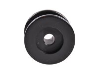 Rundknopf, Kunststoff, schwarz, zum Einhängen von...