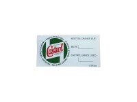 CASTROL Aufkleber &quot;Classic&quot;, &Ouml;lwechsel,...