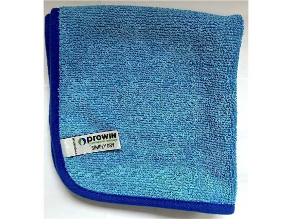 Prowin Simply Dry blau 40x40 Trocknungstuch Handtuch