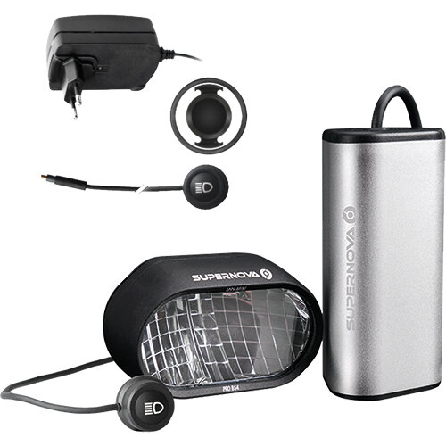 Akku-Scheinwerfer M99 Mini PRO B54, Supernova, LED, schwarz, 1600 Lumen, Supernova, T-M99MINIP-K-B54