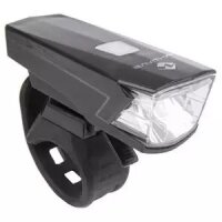 USB-Akkulampe Apollon K 30, M-Wave, schwarz, mit K~, Messingschlager, 220404