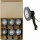 Dynamo-Scheinwerfer Lumotec N2, mit K~, B+M, Halogen, Werkstatt 6 Stück + Halter, Busch + Müller, 170N2-0416