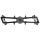 Plattform Pedale Freedom SL Alu , M-Wave, schwarz, Messingschlager, 313340