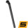Sattelstütze Hook 3 Alu, ø = 30,9 L = 350mm, schwarz-sand, Humpert, 57708001