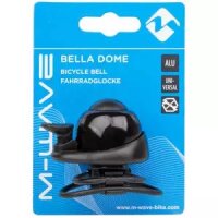 Glocke Mini Bella Dome, schwarz, Messingschlager, 420063