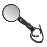 Spiegel Spy Mini, M-Wave, schwarz, Messingschlager, 270028
