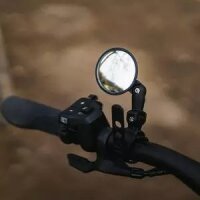 Spiegel Spy Mini, M-Wave, schwarz, Messingschlager, 270028