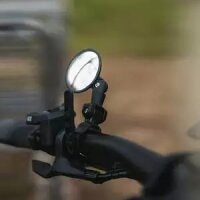 Spiegel Spy Mini, M-Wave, schwarz, Messingschlager, 270028