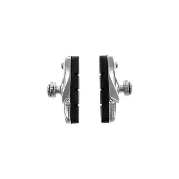 Bremsschuh Promax 55 C, Rennrad schraub, symm, silber 55mm, 1 Paar, für Alufelge, Messingschlager, 361743
