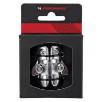 Bremsschuh Promax 55 C, Rennrad schraub, symm, silber 55mm, 1 Paar, für Alufelge, Messingschlager, 361743