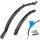 Steckblech-Set MUD MAX Universal 26-29" Kunststoff, M-Wave, schwarz, Messingschlager, 386080