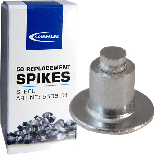Ersatzspikes Stahl, 50 Stück, Schwalbe, 5506.01