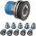 Achsschraube M15, Bosch, Brose, ISIS, 10 Stück, Messingschlager, 352639