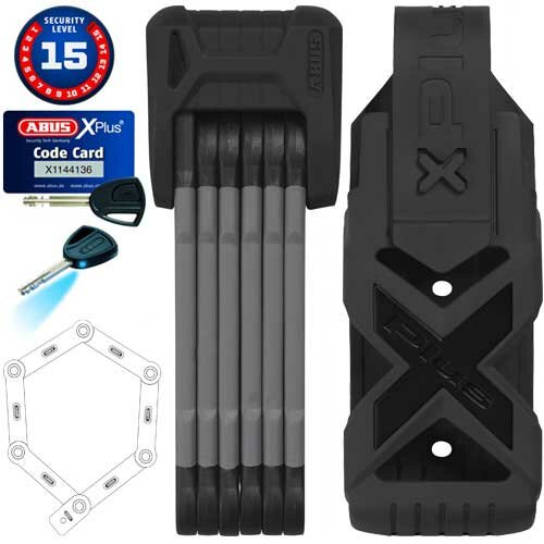 Bordo Granit XPlus 6500, 85cm, schwarz + SH 6500/85, Abus, 78068