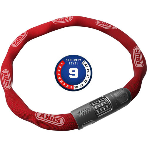 Kette 8808C, L = 85cm, Ø = 8mm, russet rot, Abus, 61491
