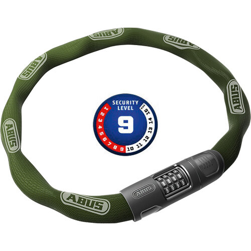 Kette 8808C, L = 85cm, Ø = 8mm, jade grün, Abus, 61492