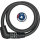 Tresor 6412C, L = 120cm, Ø = 12mm, schwarz, Abus, 63489