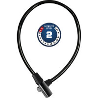 4408K, L = 65cm, Ø 8mm, schwarz, Abus, 40790