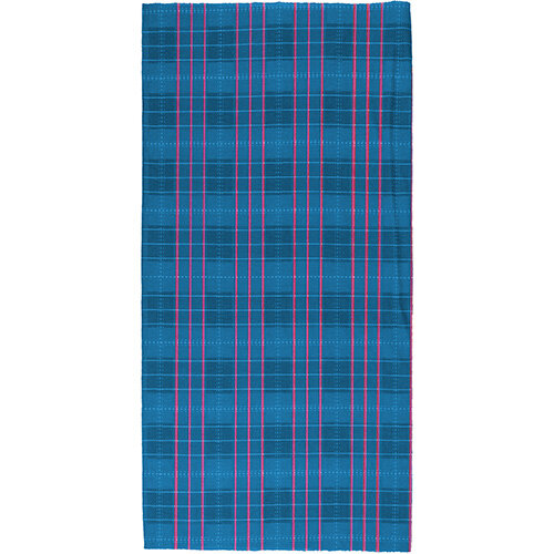 Hals- / Kopftuch, M-Wave, Blue/Red Squared, Messingschlager, 715128