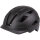 Fahrradhelm Urban mit Licht, schwarz matt, M, 55-58cm, Messingschlager, 731824