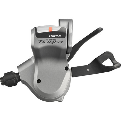 Schalthebel Shimano Tiagra SL-4600, silber, 10-fach, rechts, Shimano, I-SL4600RA