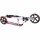 City Scooter Big Wheel Hudora Alu 8" 205RX schwarz/silber/rot 205mm RX-design