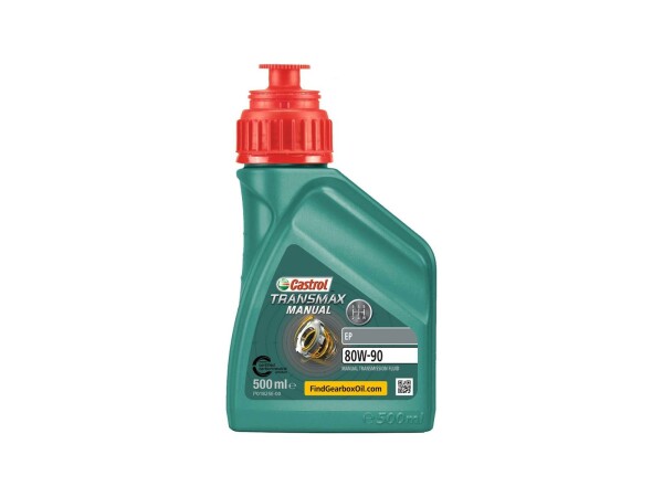 CASTROL Getriebeöl "TRANSMAX Manual EP" SAE 80W-90 500 ml Flasche