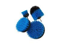 SW-STAHL Bürstensatz "62400L" 1/4" Aufnahme, für A schwarz / blau