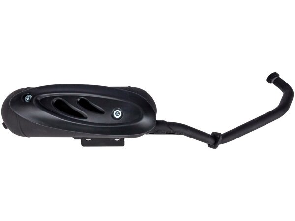 TECNIGAS Schalldämpfer "Maxi 4" Stahl. Auspuffreih schwarz
