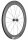 VR DT Swiss TRC 1400 Dicut 65 T 28"/25mm Carbon, 100/9mm Bolt on,f.Schlauchreifen