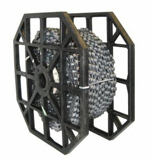 KMC Kette "e101 EPT" 1/2" X 1/8", breit, E-Rad Seh 50 m Rolle + 4