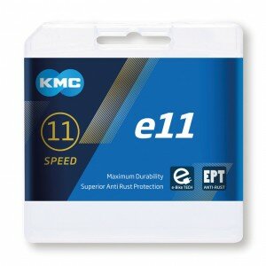 KMC Kette "e11" 11-fach, E-Rad Für E-Bikes mit Mit EPT Anti Rost 