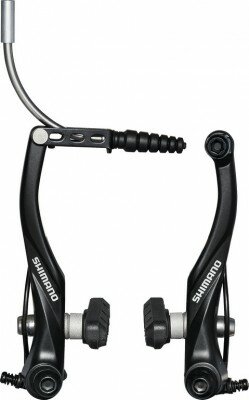 SHIMANO V-Brake "BR-T4000" SB-verpackt, 16 + 25 mm vorn, schwarz
