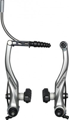V-Brake Shimano BR-T4000 H-Rad, silber, mit Kabelführung