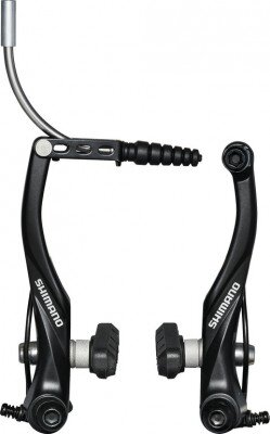 SHIMANO V-Brake "BR-T4000" SB-verpackt, 16 + 25 mm hinten, schwar
