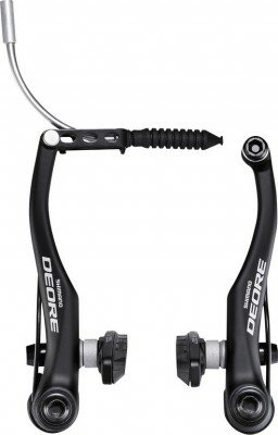 V-Brake Shimano Deore BR-T610 H-Rad, schwarz, Trekking