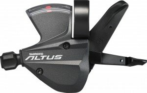 Schalthebel Shimano Altus SL-M 370 3-fach, links, 1800mm, schwarz