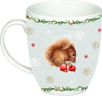Tasse "Eichhörnchen" Zauberhafte Weihnachten M.Bastin