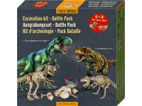 Ausgrabungsset Battle Pack - T-Rex+Carnotaurus T-Rex World