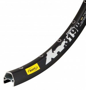 Felge Mavic XM 319 Disc 26" schwarz 559-20 VL 8,5 36 Loch, mit Ösen