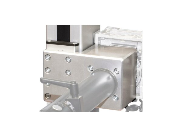 BAHR MODULTECHNIK Drehmodul, Ohne Motor, fr 360ø Drehungen, Alum